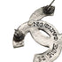 VINTAGE CHANEL COCOMARK SILVER BROOCH LOGO ACCESSORY 99A 90331685