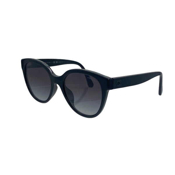 VINTAGE CHANEL COCOMARK SUNGLASSES BLACK EYEWEAR 90321099