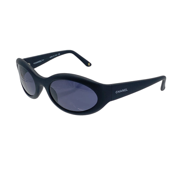 VINTAGE CHANEL COCOMARK SUNGLASSES BLACK EYEWEAR 90324792