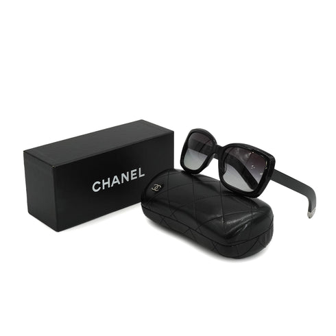VINTAGE CHANEL COCOMARK SUNGLASSES BLACK EYEWEAR 90331371