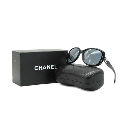 VINTAGE CHANEL COCOMARK SUNGLASSES BLACK EYEWEAR 90338767