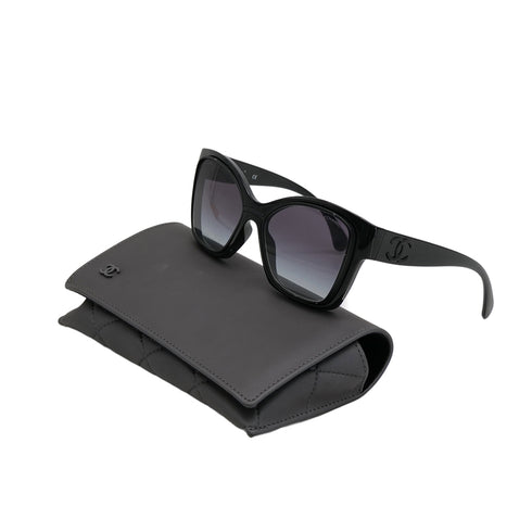 VINTAGE CHANEL COCOMARK SUNGLASSES BLACK EYEWEAR 90322152