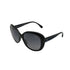 VINTAGE CHANEL COCOMARK SUNGLASSES BLACK BLUE EYEWEAR 90324113