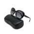 VINTAGE CHANEL COCOMARK SUNGLASSES BLACK BLUE EYEWEAR 90324113