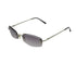 VINTAGE CHANEL COCOMARK SUNGLASSES BLACK SILVER EYEWEAR 90340388