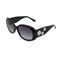 VINTAGE CHANEL COCOMARK SUNGLASSES CAMELLIA BLACK EYEWEAR 90321108