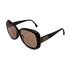 VINTAGE CHANEL COCOMARK SUNGLASSES CAMELLIA TORTOISESHELL PATTERN BROWN EYEWEAR 90321109