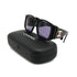 VINTAGE CHANEL COCOMARK SUNGLASSES MATELASSE BLACK EYEWEAR 90326623