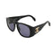 VINTAGE CHANEL COCOMARK SUNGLASSES MATELASSE BLACK EYEWEAR 90326635