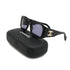 VINTAGE CHANEL COCOMARK SUNGLASSES MATELASSE BLACK EYEWEAR 90326635