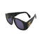 VINTAGE CHANEL COCOMARK SUNGLASSES MATELASSE BLACK EYEWEAR 90330660