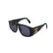 VINTAGE CHANEL COCOMARK SUNGLASSES MATELASSE BLACK EYEWEAR 90332935