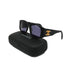 VINTAGE CHANEL COCOMARK SUNGLASSES MATELASSE BLACK EYEWEAR 90332935