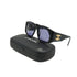 VINTAGE CHANEL COCOMARK SUNGLASSES MATELASSE BLACK EYEWEAR 90335729
