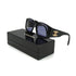 VINTAGE CHANEL COCOMARK SUNGLASSES MATELASSE BLACK EYEWEAR 90338375