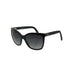 VINTAGE CHANEL COCOMARK SUNGLASSES MATELASSE BLACK EYEWEAR 90331688