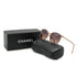 VINTAGE CHANEL COCOMARK SUNGLASSES PINK BROWN EYEWEAR 90337722