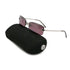 VINTAGE CHANEL COCOMARK SUNGLASSES RHINESTONE SILVER EYEWEAR 90325300