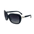 VINTAGE CHANEL COCOMARK SUNGLASSES RIBBON BLACK EYEWEAR 90321111
