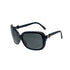 VINTAGE CHANEL COCOMARK SUNGLASSES RIBBON BLACK EYEWEAR 90325934