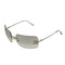 VINTAGE CHANEL COCOMARK SUNGLASSES SILVER EYEWEAR 90335654