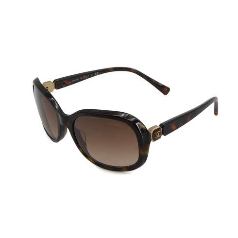 VINTAGE CHANEL COCOMARK SUNGLASSES TORTOISESHELL BROWN EYEWEAR 90323185