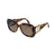 VINTAGE CHANEL COCOMARK SUNGLASSES TORTOISESHELL BROWN EYEWEAR 90328024