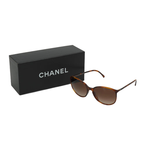 VINTAGE CHANEL COCOMARK SUNGLASSES TORTOISESHELL BROWN EYEWEAR 90331846