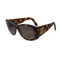 VINTAGE CHANEL COCOMARK SUNGLASSES TORTOISESHELL PATTERN BROWN EYEWEAR 90321110