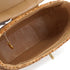 VINTAGE CHANEL COCOMARK WICKER BASKET CHAIN SHOULDER BAG BEIGE STRAW LEATHER GOLD HARDWARE 90349381