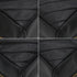 VINTAGE CHANEL COCO BALL CHEVRON V STITCH SHOULDER HAND BAG BLACK LAMB SKIN GOLD HARDWARE 90346876