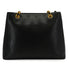 VINTAGE CHANEL COCO BALL TURN LOCK CHAIN SHOULDER BAG BLACK LAMB SKIN GOLD HARDWARE 90343416