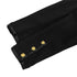 VINTAGE CHANEL COCO BUTTON FLOWER EMBROIDERY JACKET BLACK WOOL 40 RTW 90314892