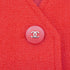 VINTAGE CHANEL COCO BUTTON TWEED COAT RED WOOL 40 96P RTW 90332948