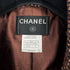 VINTAGE CHANEL COCO BUTTON TWEED JACKET BROWN WOOL 40 01A RTW 90311811