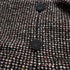 VINTAGE CHANEL COCO BUTTON TWEED JACKET BROWN WOOL 40 01A RTW 90311811