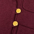 VINTAGE CHANEL COCO BUTTON TWEED JACKET SKIRT SET BORDEAUX WOOL 38 RTW 90319638