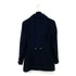 VINTAGE CHANEL COCO BUTTON WAIST CINCHING JACKET BLACK CASHMERE 40 36A RTW 90319635