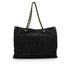 VINTAGE CHANEL COCO NIGHT FIGHT CHAIN TOTE BAG BLUE DENIM GOLD HARDWARE 90339647