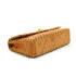 VINTAGE CHANEL CRUISE LINE TURNLOCK CHAIN SHOULDER BAG BROWN VEGETABLE TANNED LEATHER GOLD HARDWARE 90340168