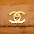 VINTAGE CHANEL CRUISE LINE TURNLOCK CHAIN SHOULDER BAG BROWN VEGETABLE TANNED LEATHER GOLD HARDWARE 90340168