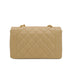 VINTAGE CHANEL DIANA MEDIUM CHAIN SHOULDER BAG BEIGE CAVIAR SKIN GOLD HARDWARE 90350395