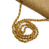 VINTAGE CHANEL DIANA MEDIUM CHAIN SHOULDER BAG BEIGE CAVIAR SKIN GOLD HARDWARE 90350395