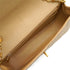 VINTAGE CHANEL DIANA MEDIUM CHAIN SHOULDER BAG BEIGE CAVIAR SKIN GOLD HARDWARE 90350395