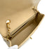 VINTAGE CHANEL DIANA MEDIUM CHAIN SHOULDER BAG BEIGE LAMB SKIN GOLD HARDWARE 90314777