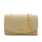 VINTAGE CHANEL DIANA MEDIUM CHAIN SHOULDER BAG BEIGE LAMB SKIN GOLD HARDWARE 90337279
