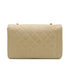 VINTAGE CHANEL DIANA MEDIUM CHAIN SHOULDER BAG BEIGE LAMB SKIN GOLD HARDWARE 90337279