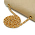 VINTAGE CHANEL DIANA MEDIUM CHAIN SHOULDER BAG BEIGE LAMB SKIN GOLD HARDWARE 90337279
