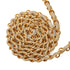 VINTAGE CHANEL DIANA MEDIUM CHAIN SHOULDER BAG BEIGE LAMB SKIN GOLD HARDWARE 90338766