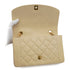 VINTAGE CHANEL DIANA MEDIUM CHAIN SHOULDER BAG BEIGE LAMB SKIN GOLD HARDWARE 90338766
